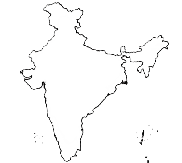 Map showing service area of Shree Sai Services across Haryana, Delhi ,Rajasthan and All Over India